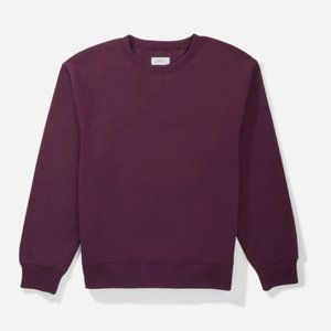 NWT Saturdays NYC Bowery Fundamental Crew - Grape Wine, Size XS